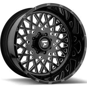 Fittipaldi Offroad – FTF10 – Black – 22″x12″ -51mm – Summer Wheels – FTF10-22125127N51BM